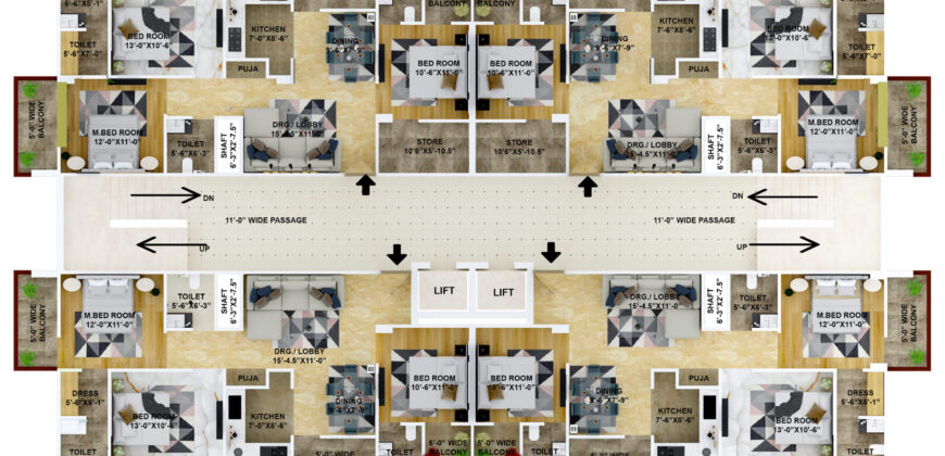 Luxury 3 BHK Apartment